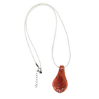 flame cord necklace