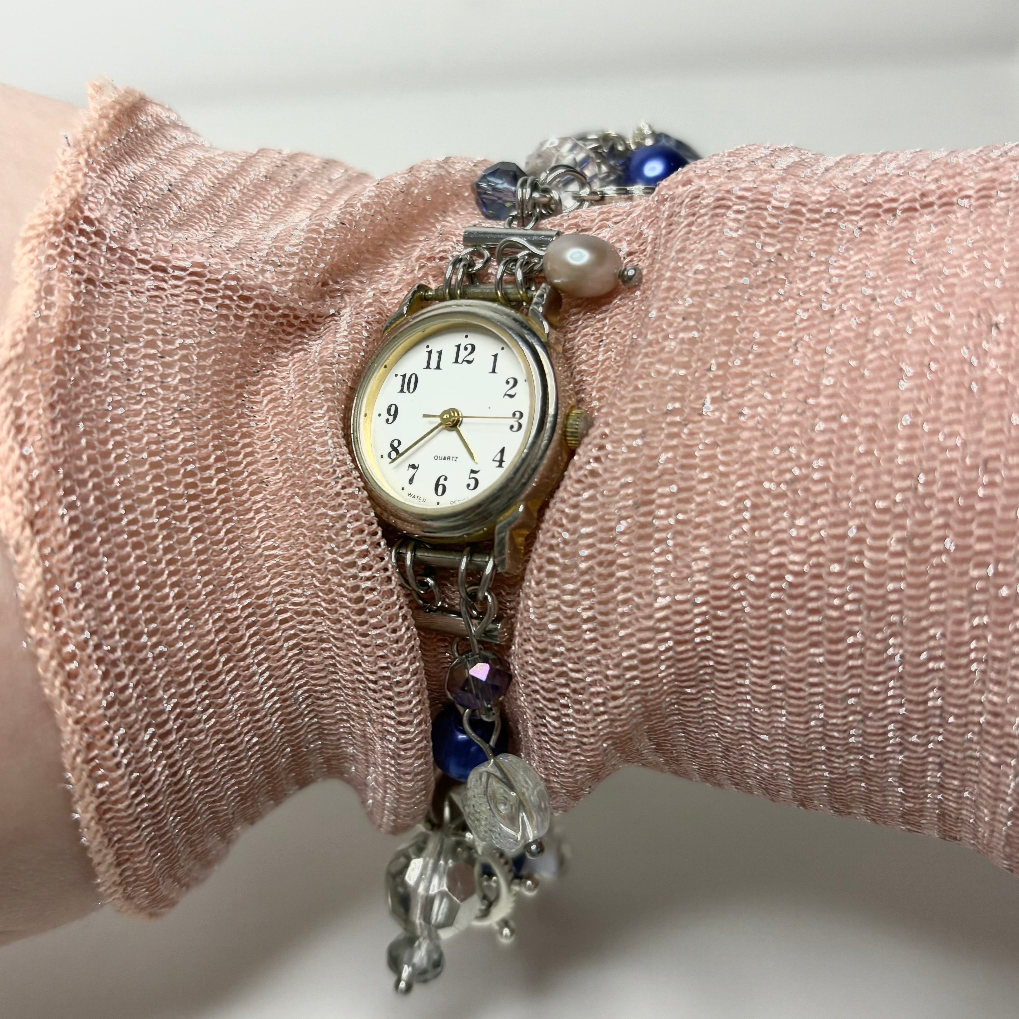 swim beaded watch bracelet