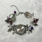 julia working beaded watch bracelet