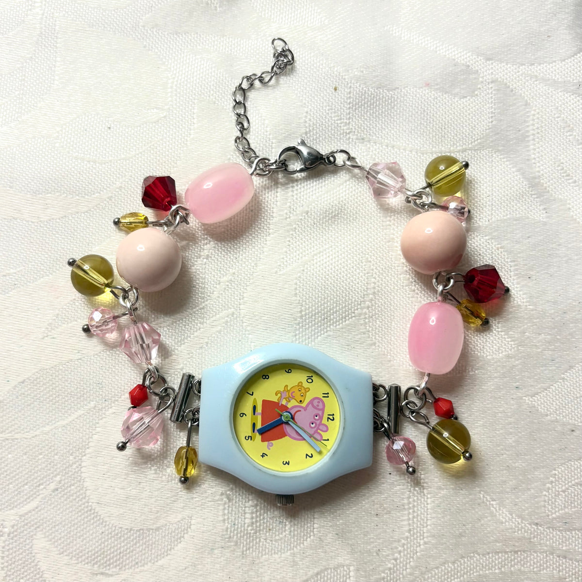 piggy working watch bracelet