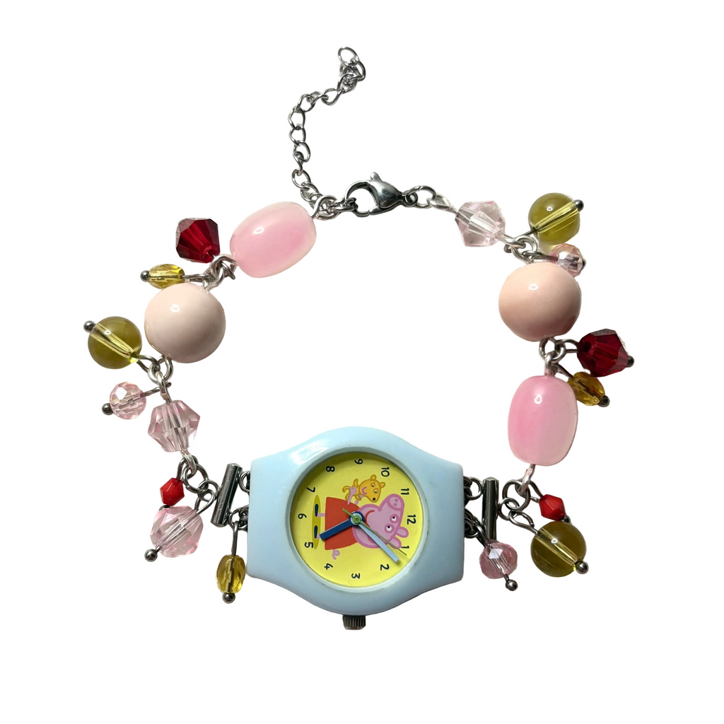 piggy working watch bracelet