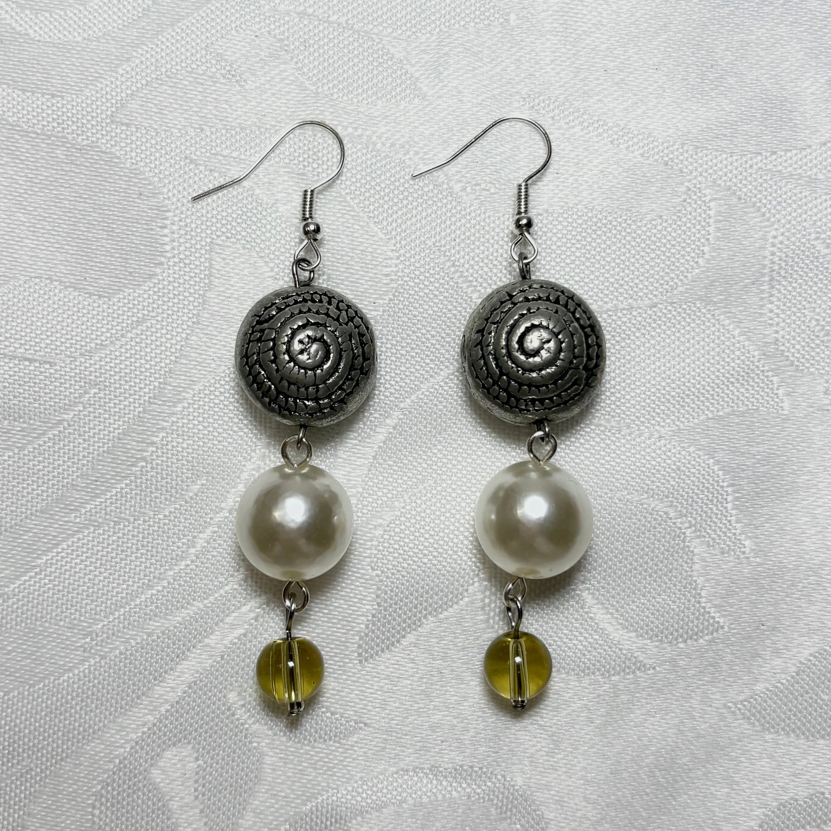 spiral earrings