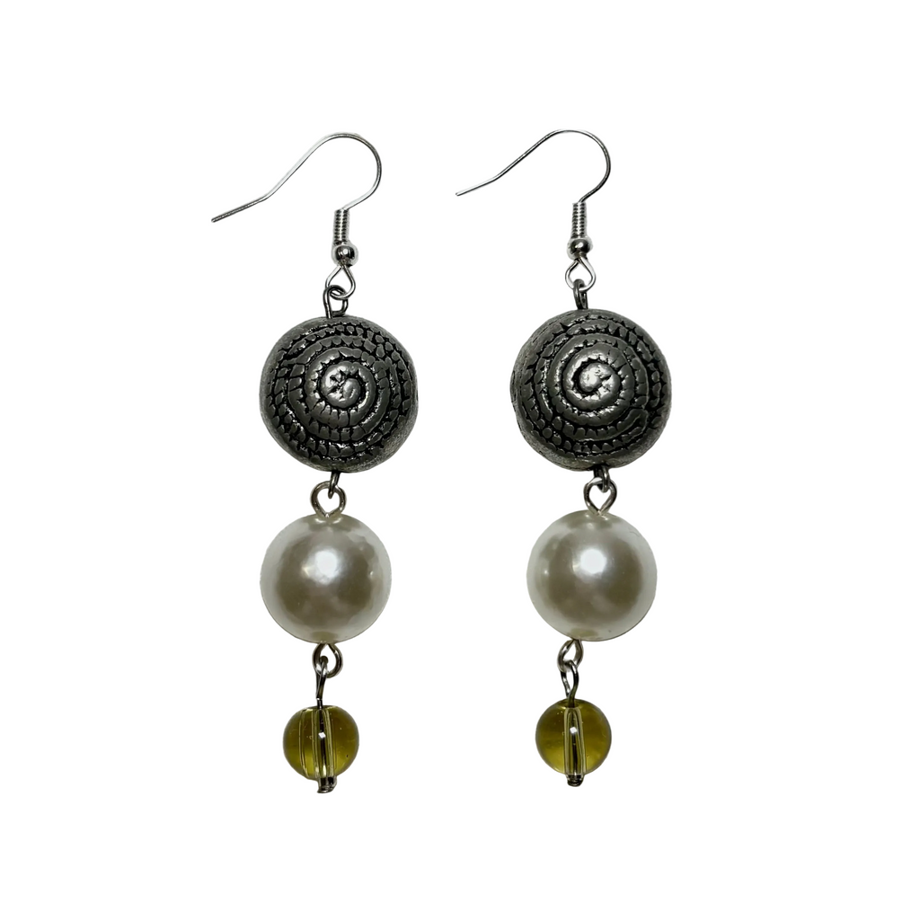 spiral earrings