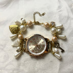 minnie working watch bracelet