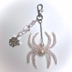 beaded spider keychains