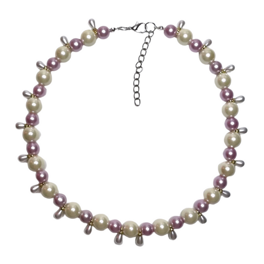 lilac lady necklace