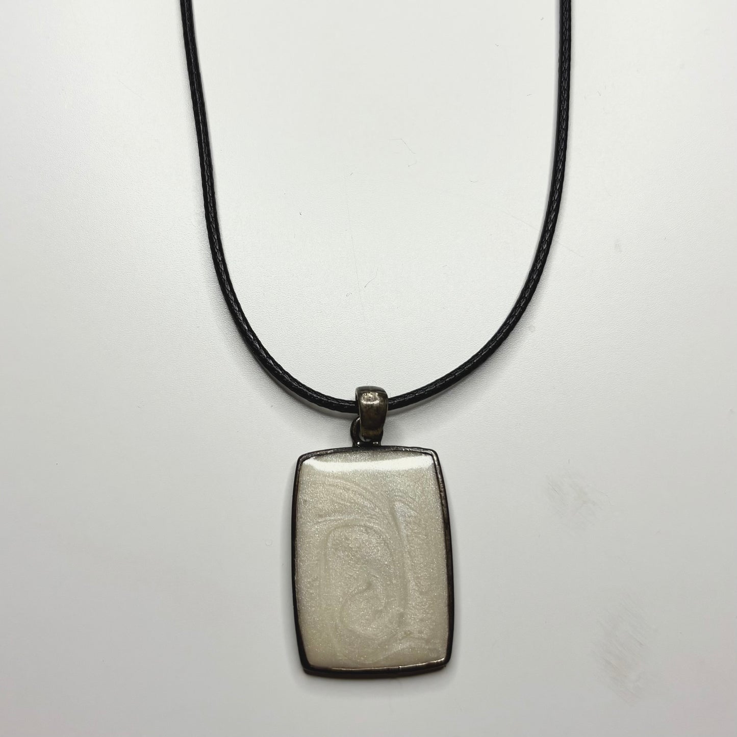 latte cord necklace