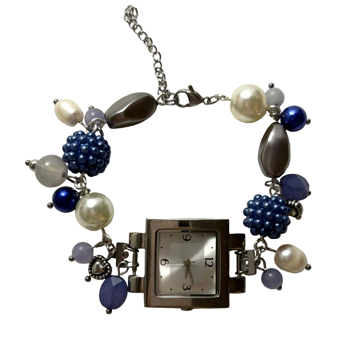 ocean blue working watch bracelet