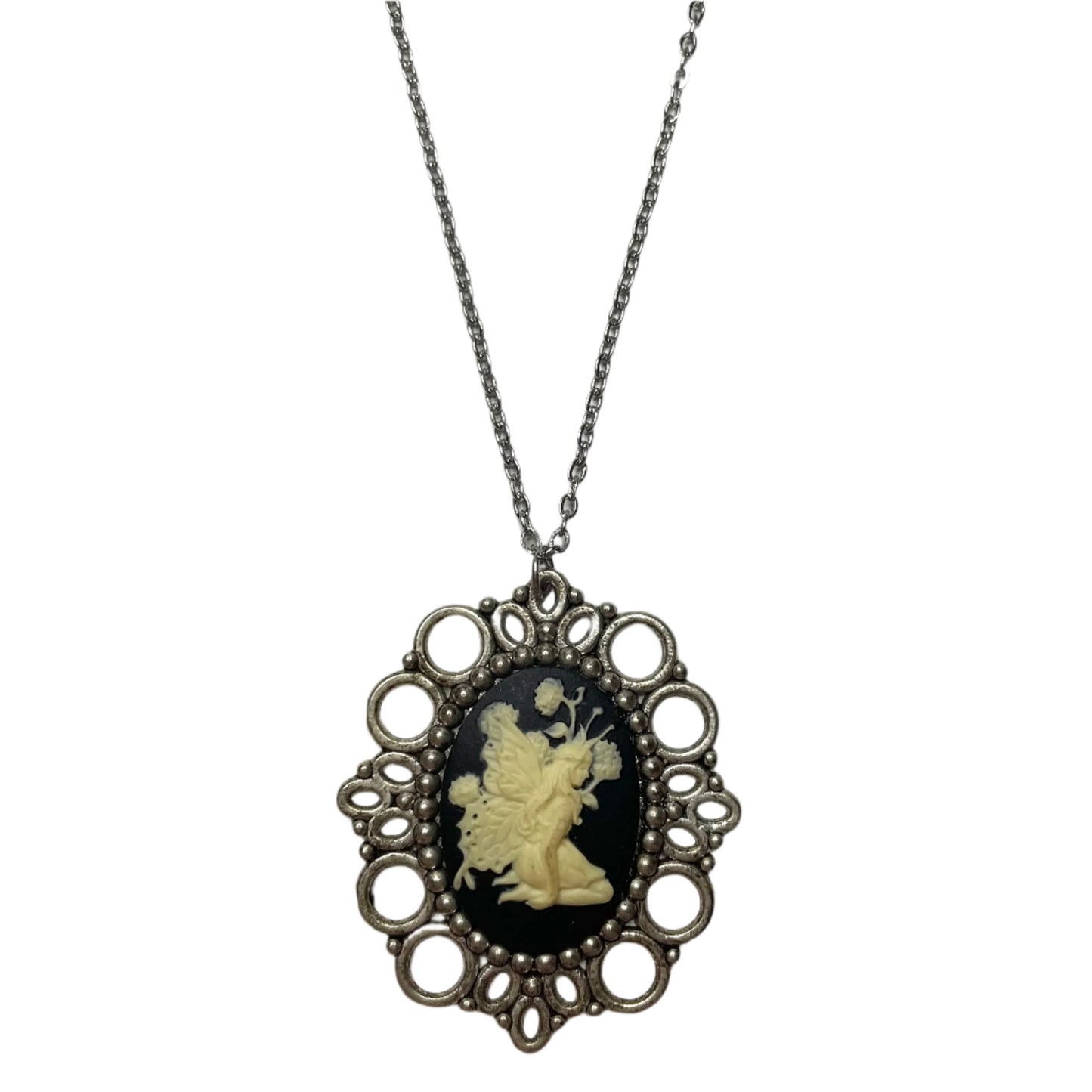 flower fairy cameo chain