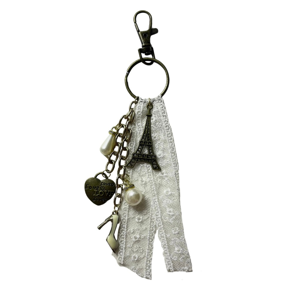 paris bag charm