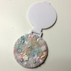 pisces deco compact mirror