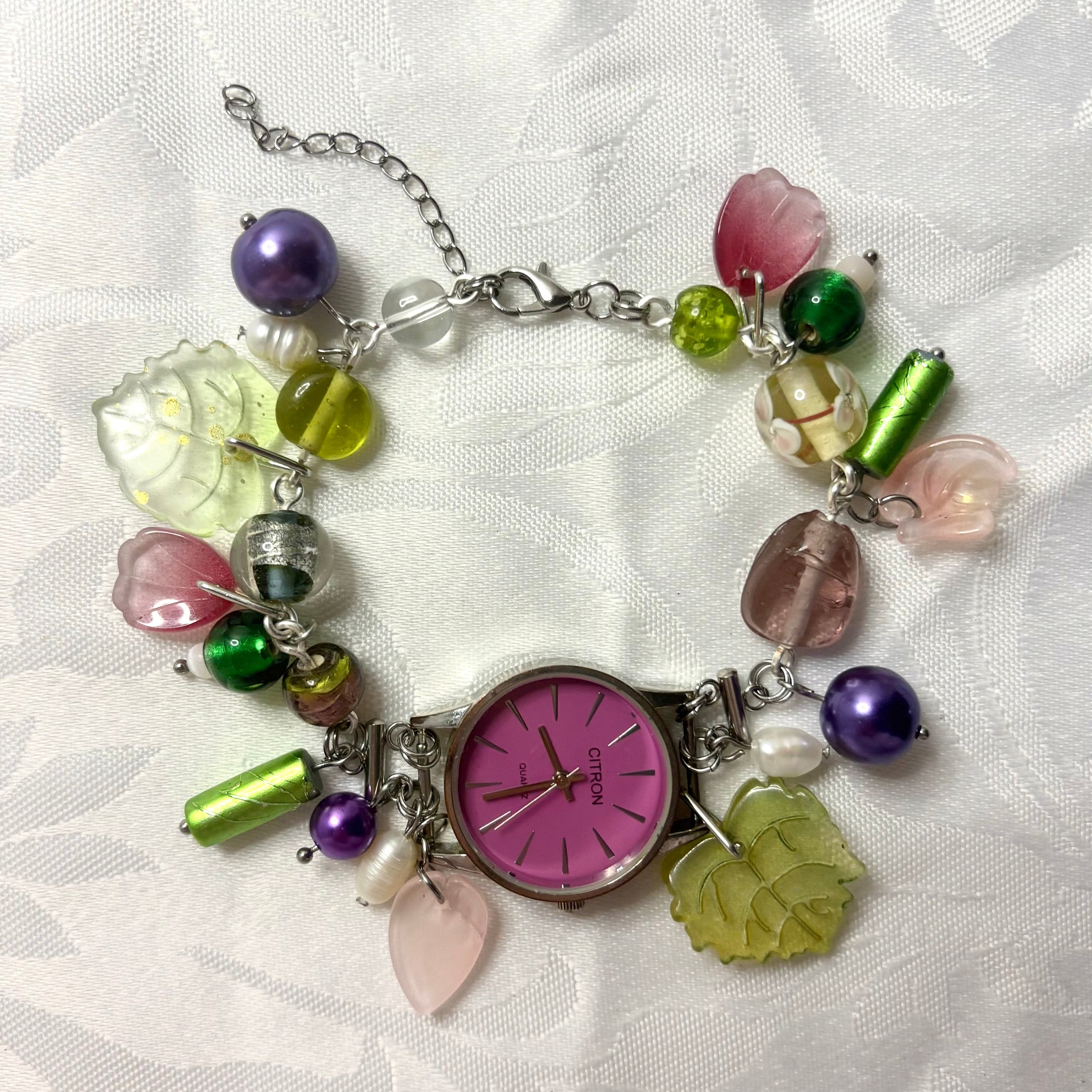 purple fairy watch bracelet