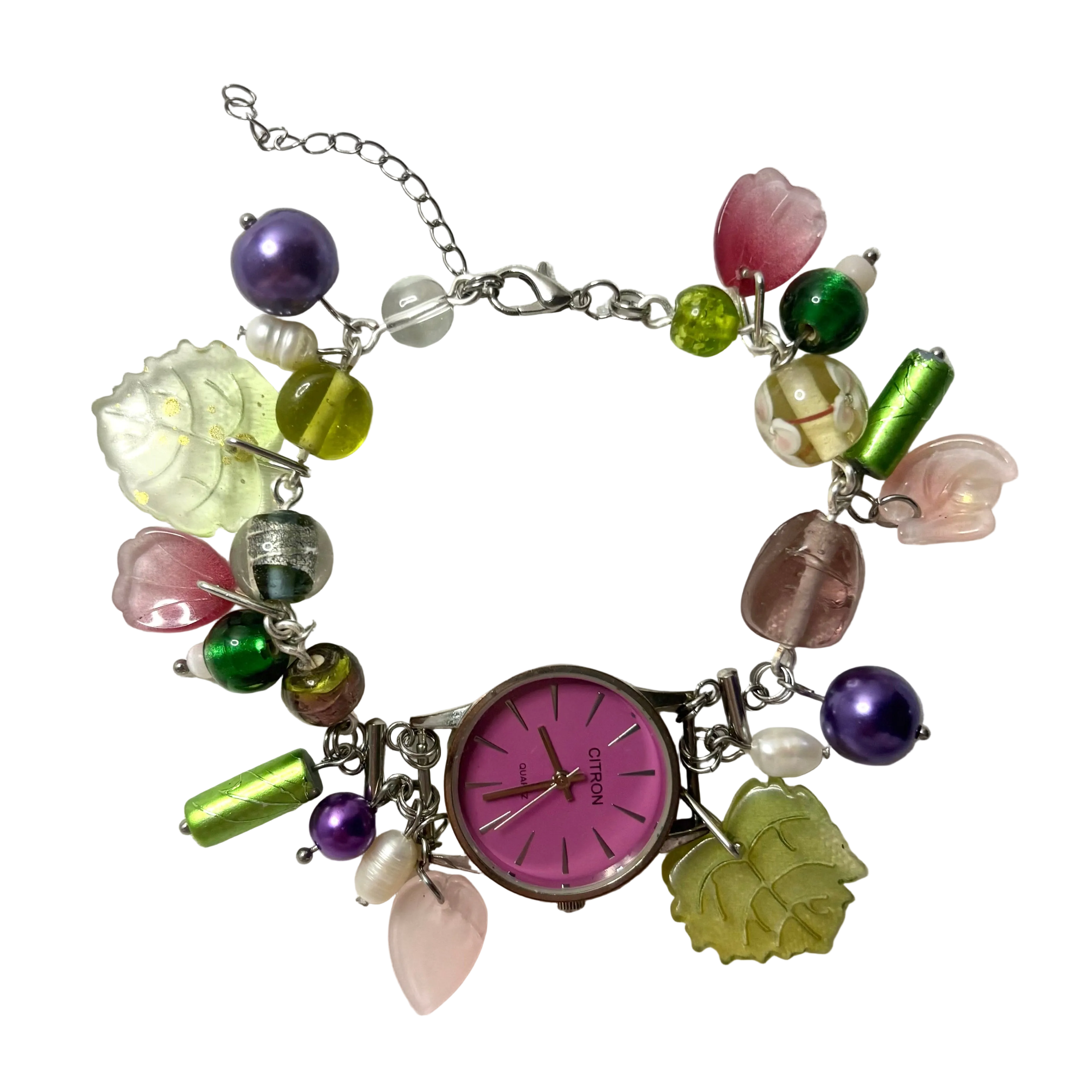 purple fairy watch bracelet