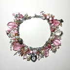 pink bubble necklace