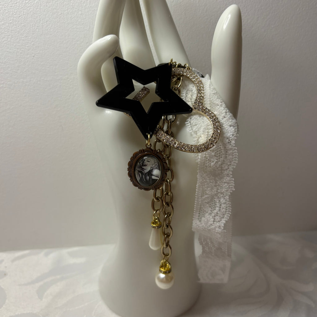 marilyn bag charm