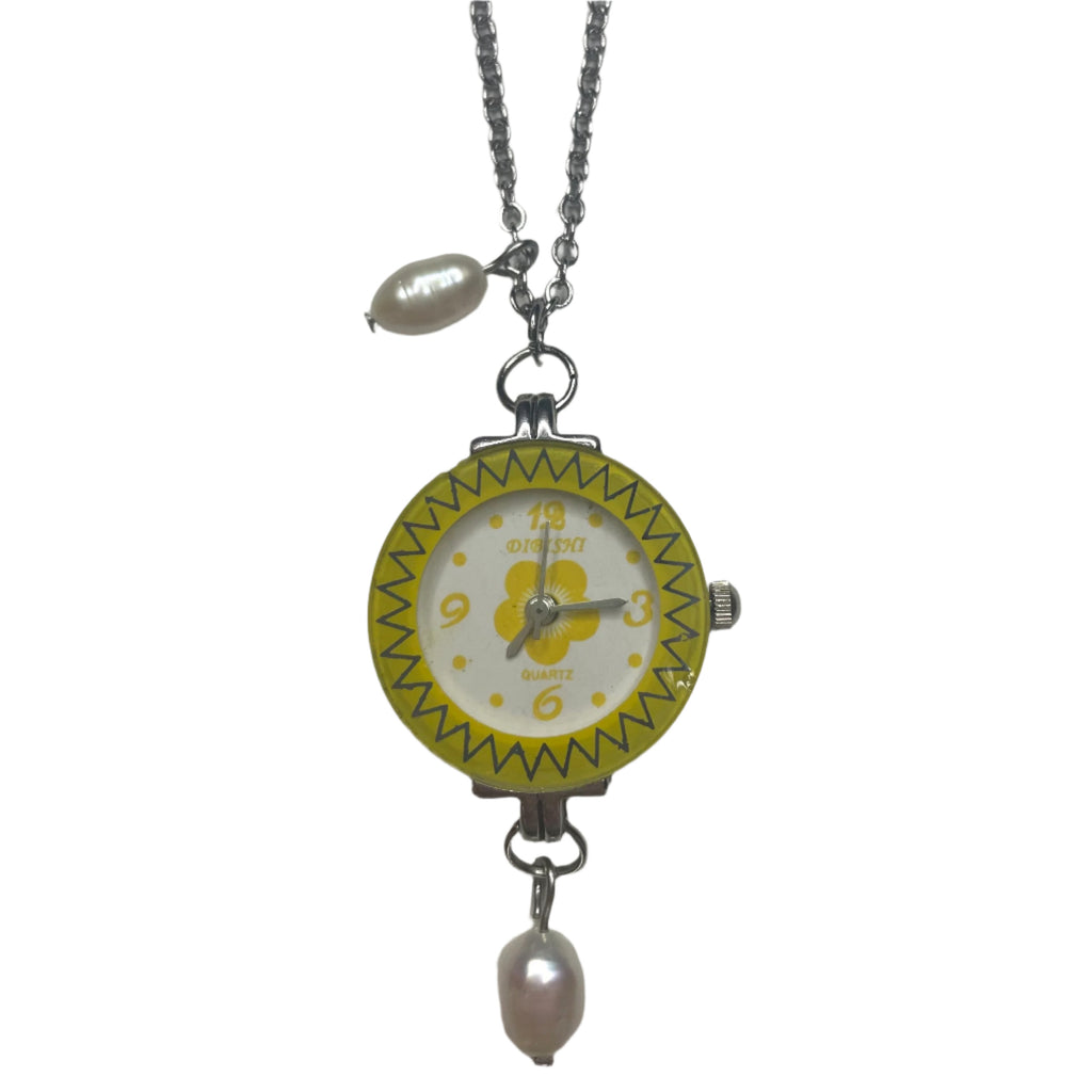 beatriz watch necklace (not working)