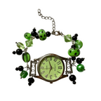 envy working beaded watch bracelet