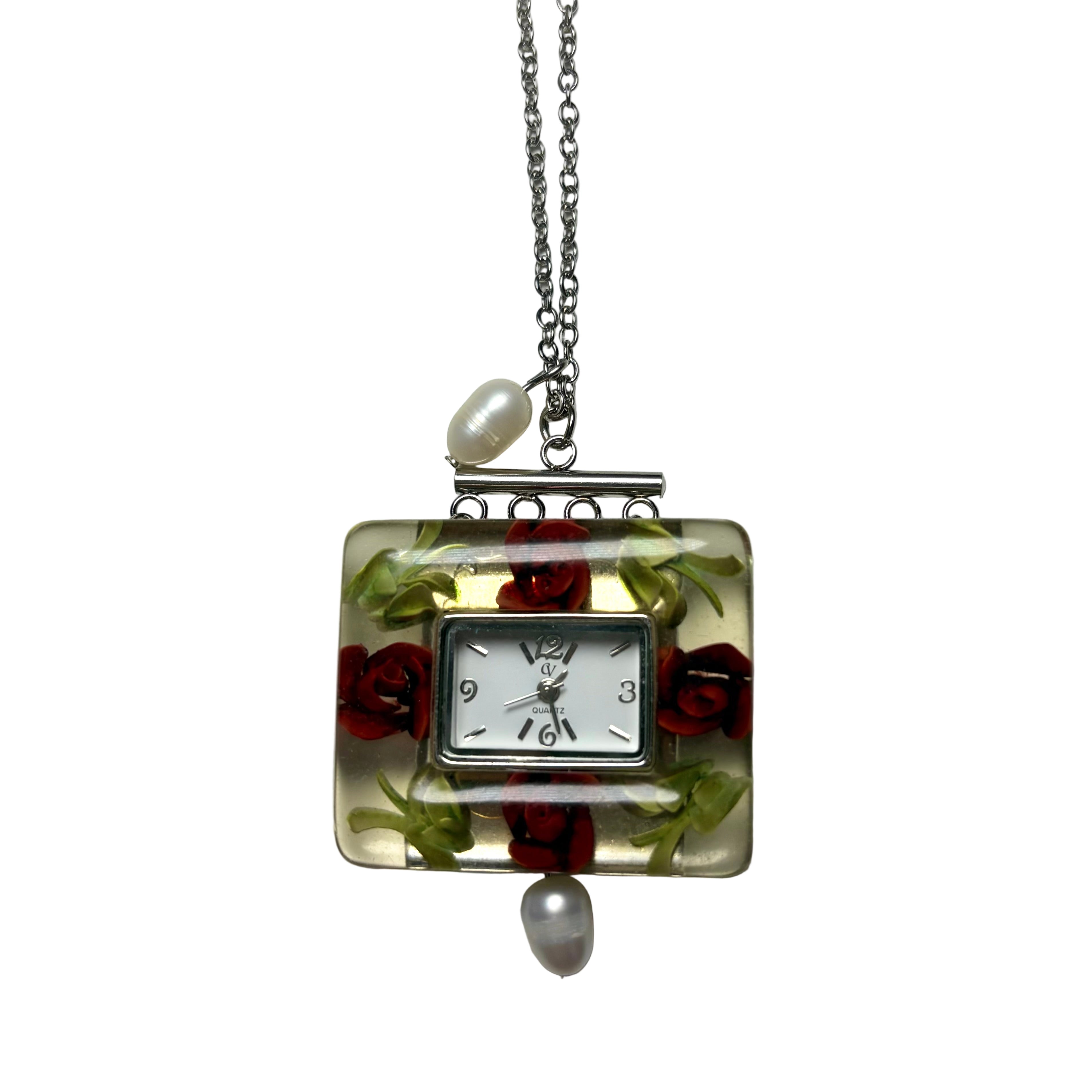 isadora watch necklace