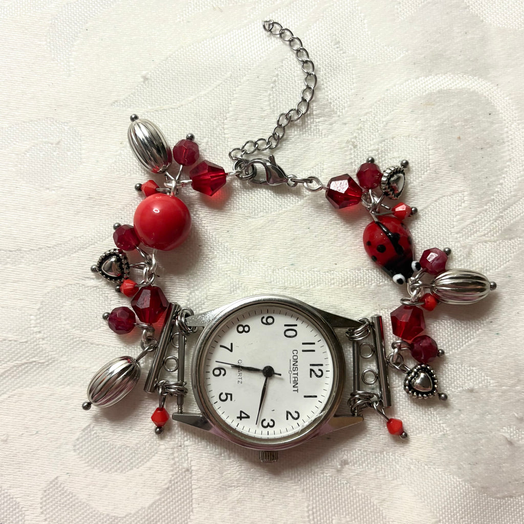little bug working watch bracelet