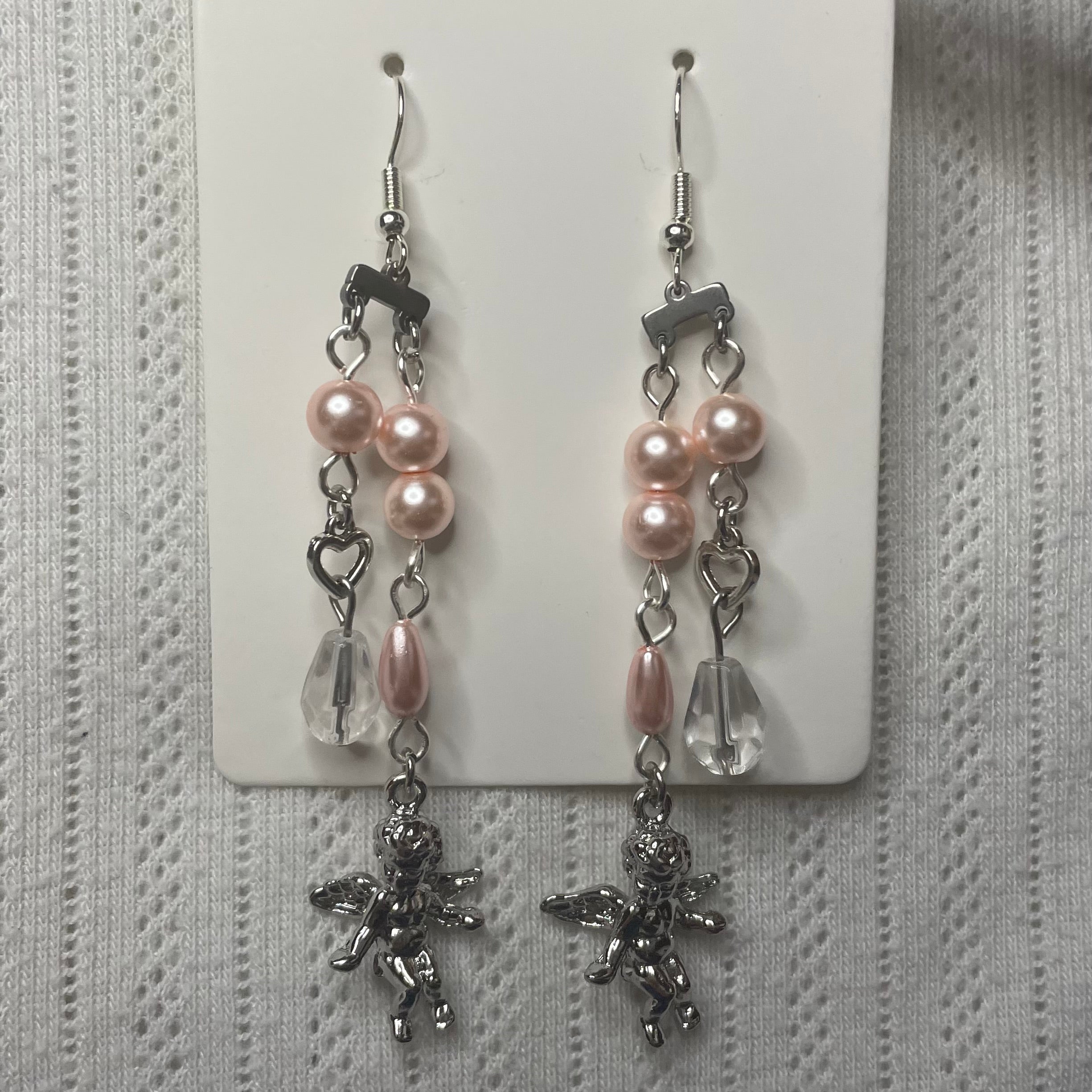 cherub tears earrings