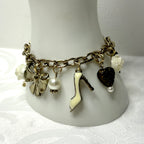 girlie charm bracelet