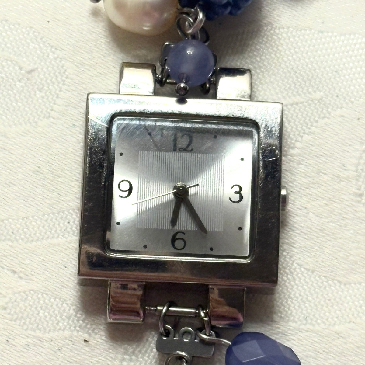 ocean blue working watch bracelet