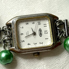 grass working watch bracelet