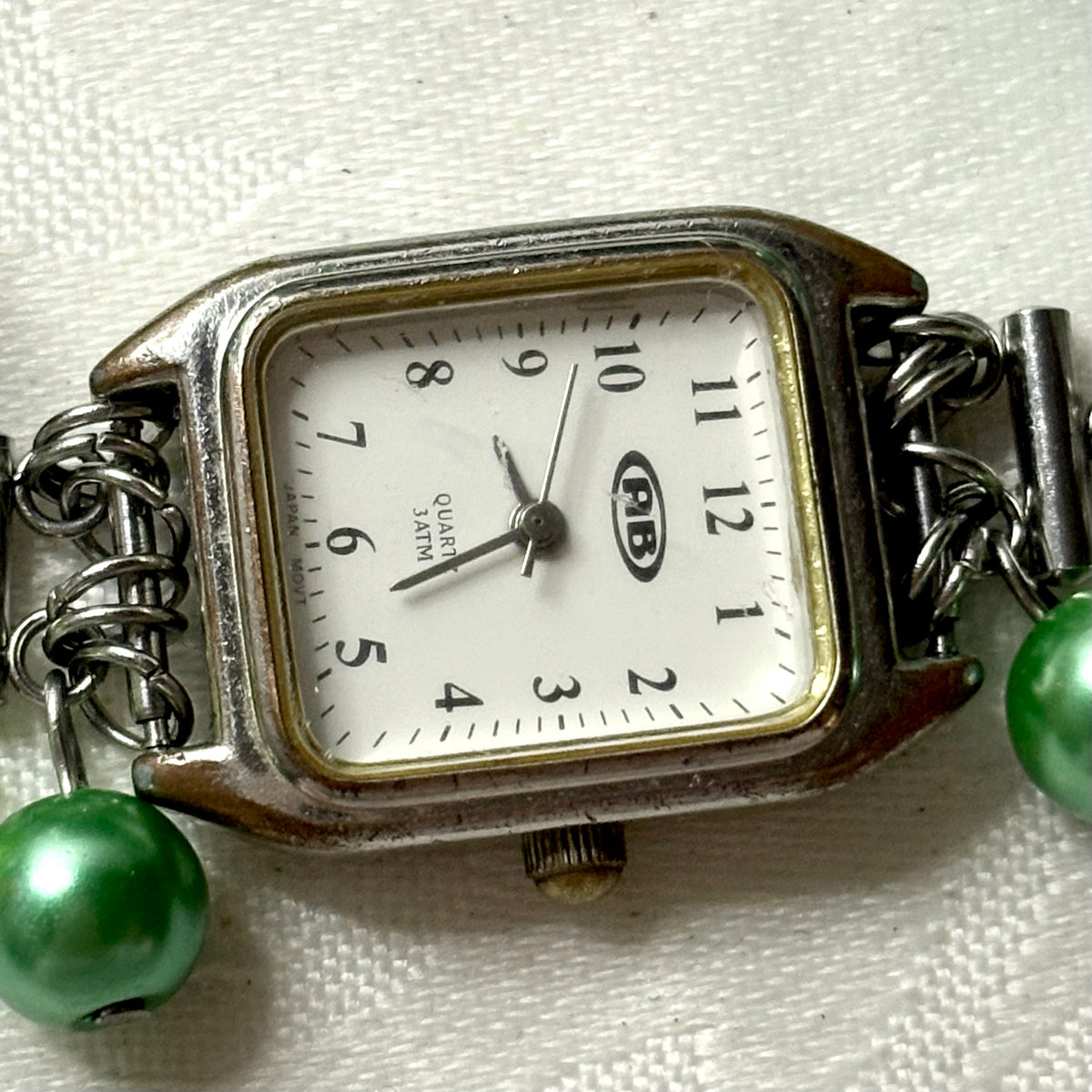 grass working watch bracelet