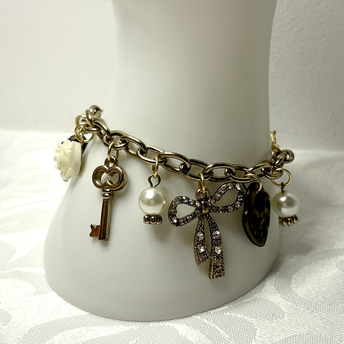 girlie charm bracelet