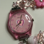 sweetheart beaded watch
