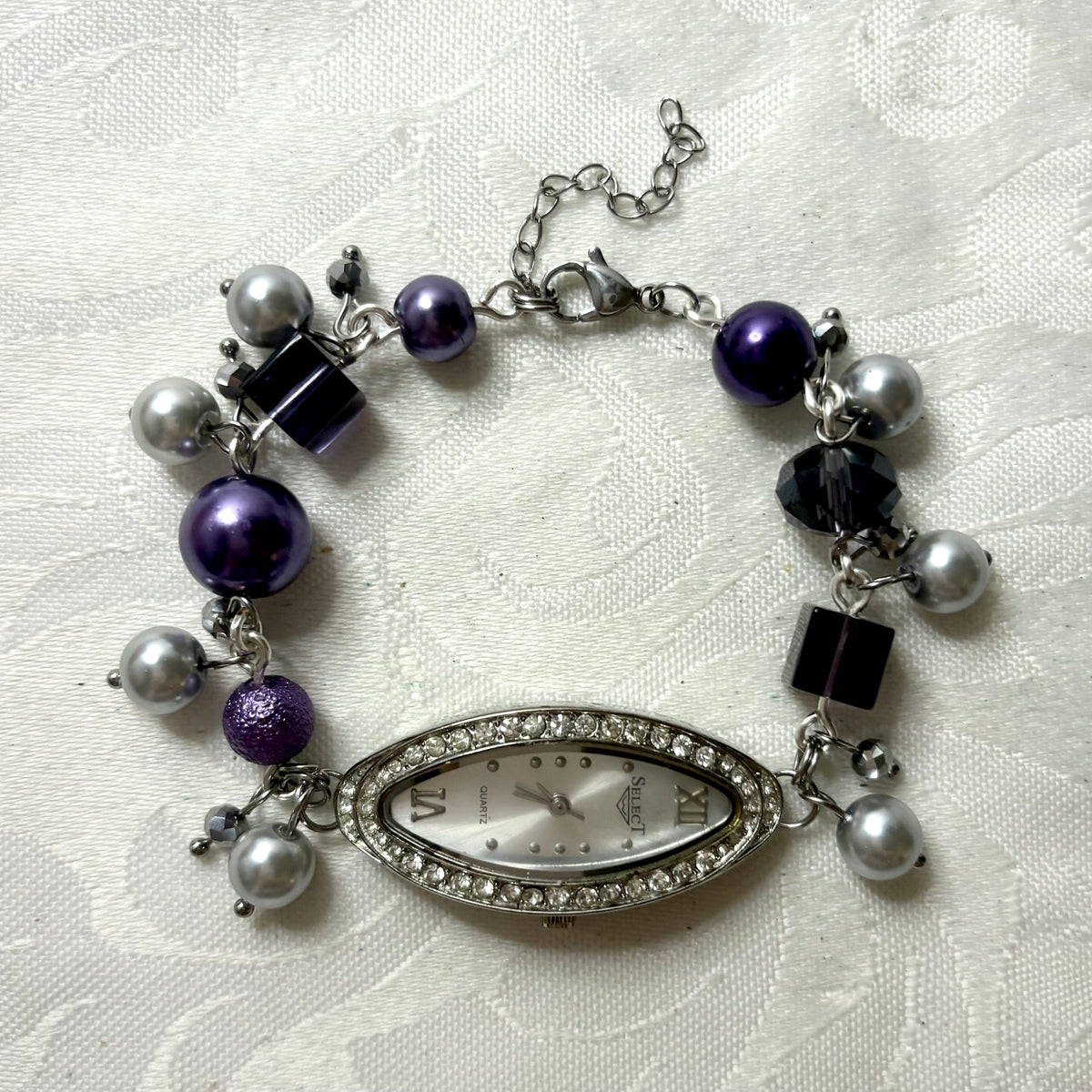marie working watch bracelet