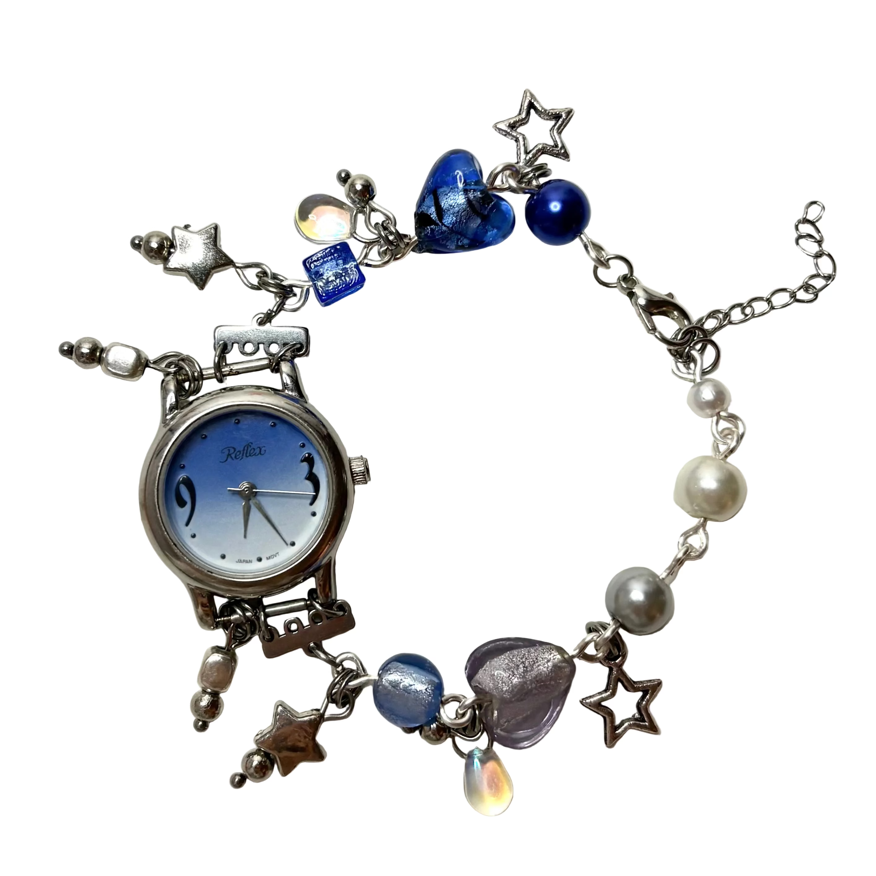 [not functional] gradient blue bracelet