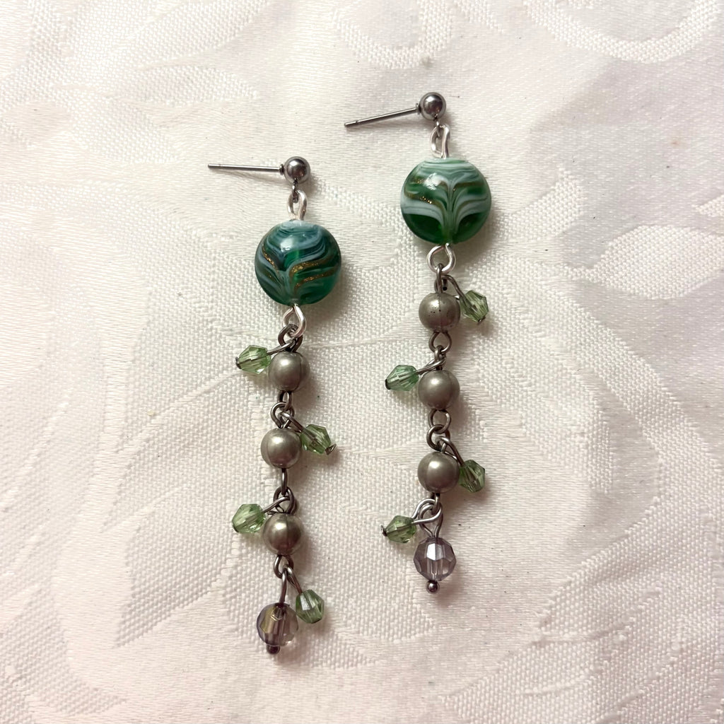 forest earrings