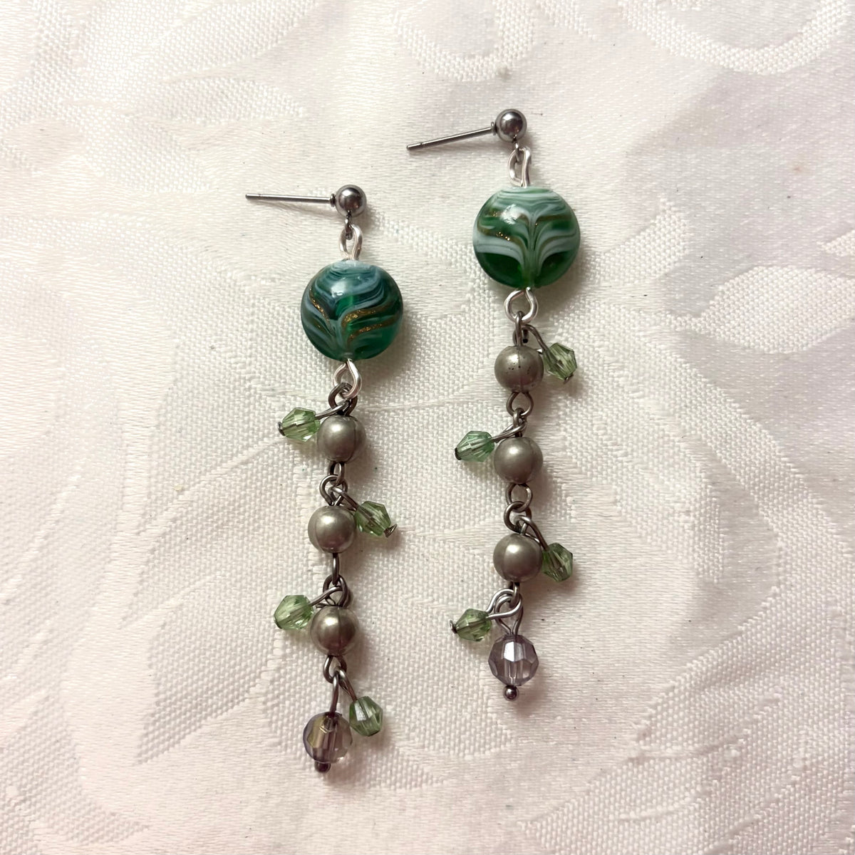 forest earrings