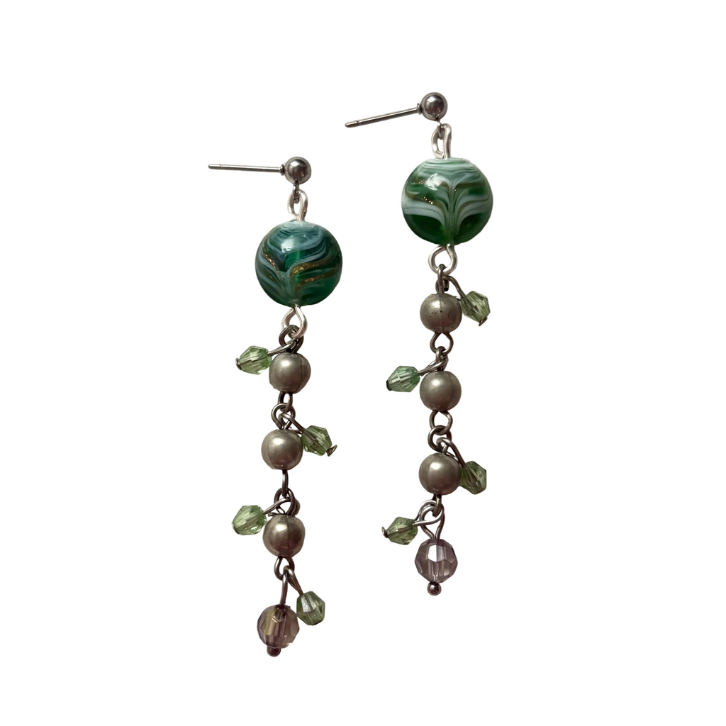forest earrings