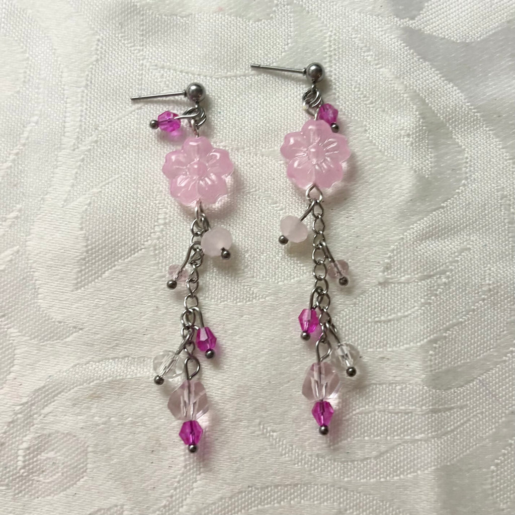 flower fairy earrings