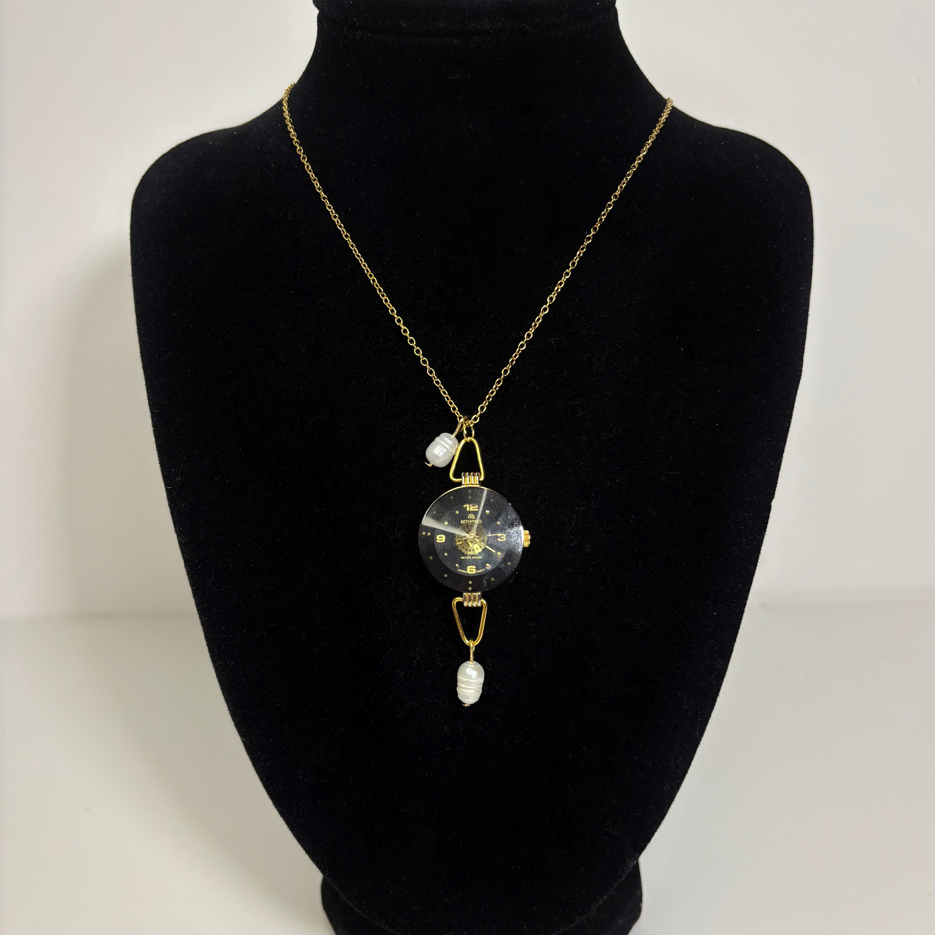 tawni watch necklace (not working)