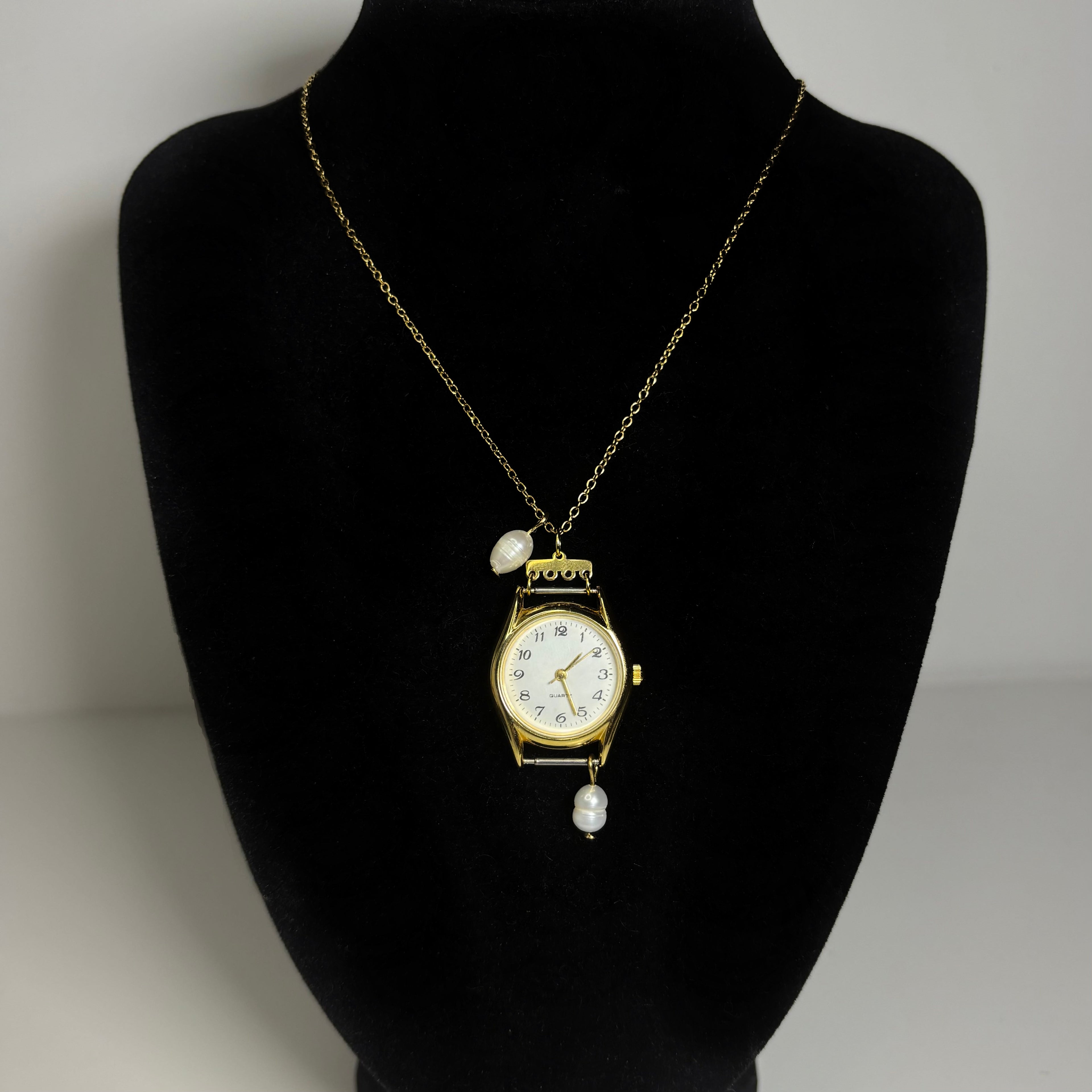 holly watch necklace