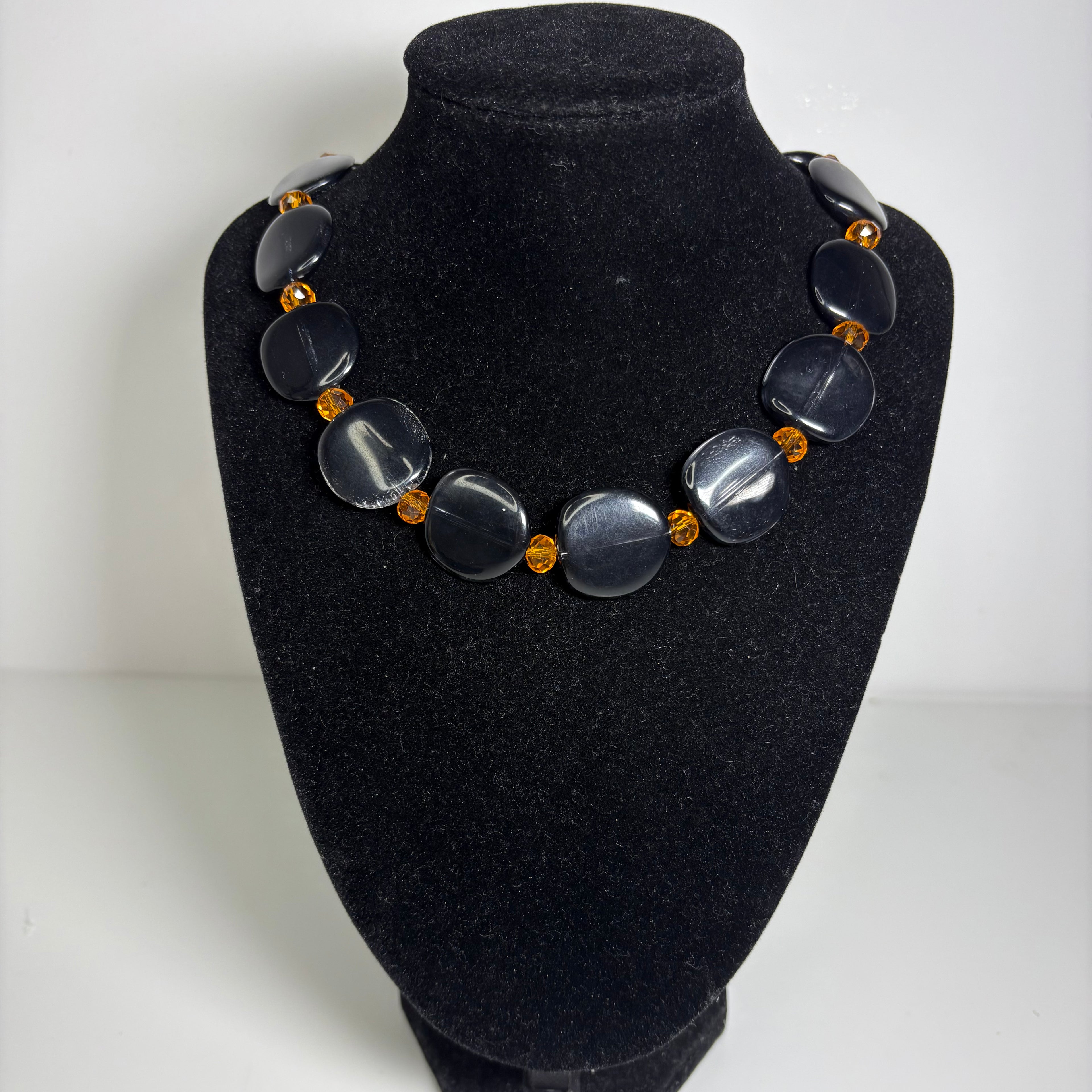 halloween beaded necklace
