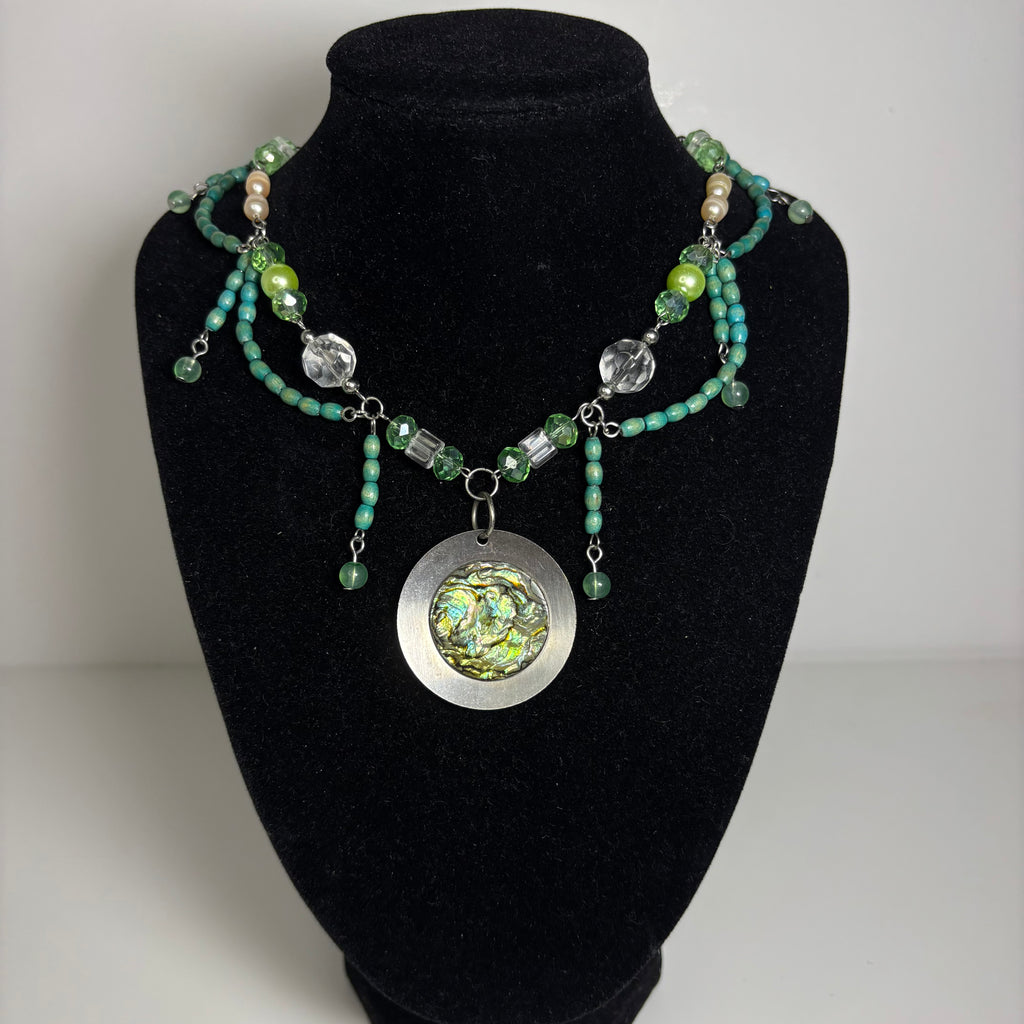 pisces mermaid necklace