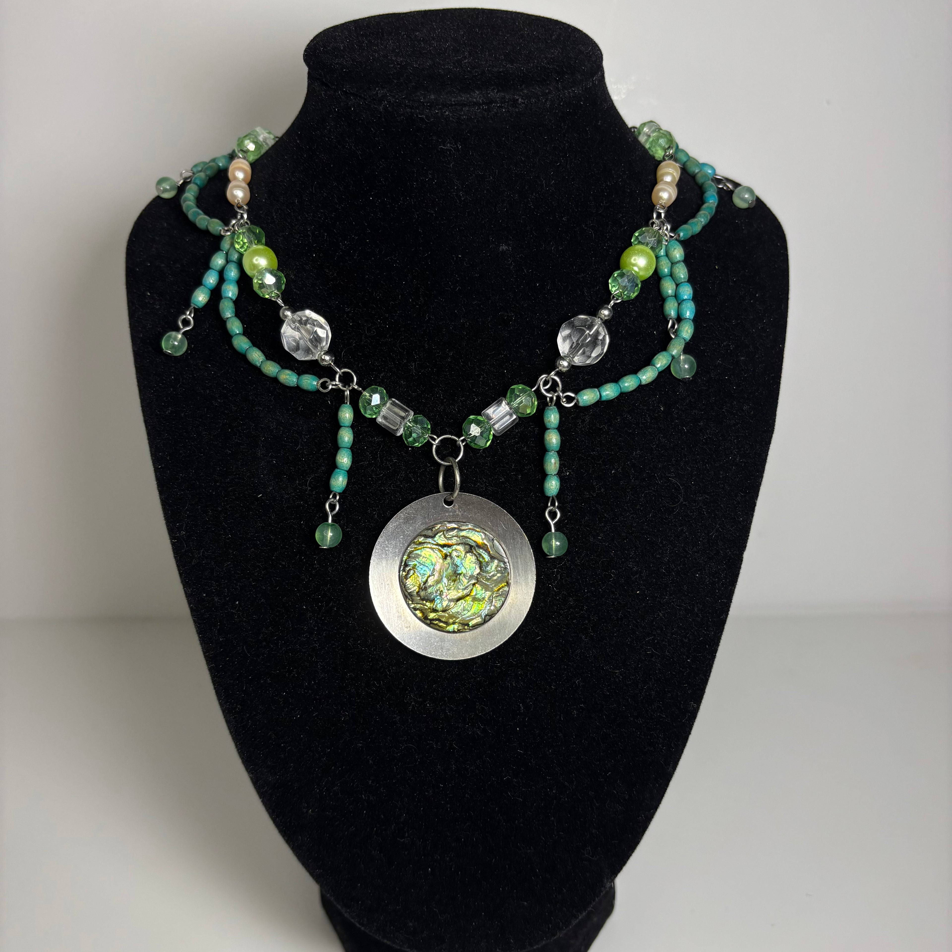 pisces mermaid necklace