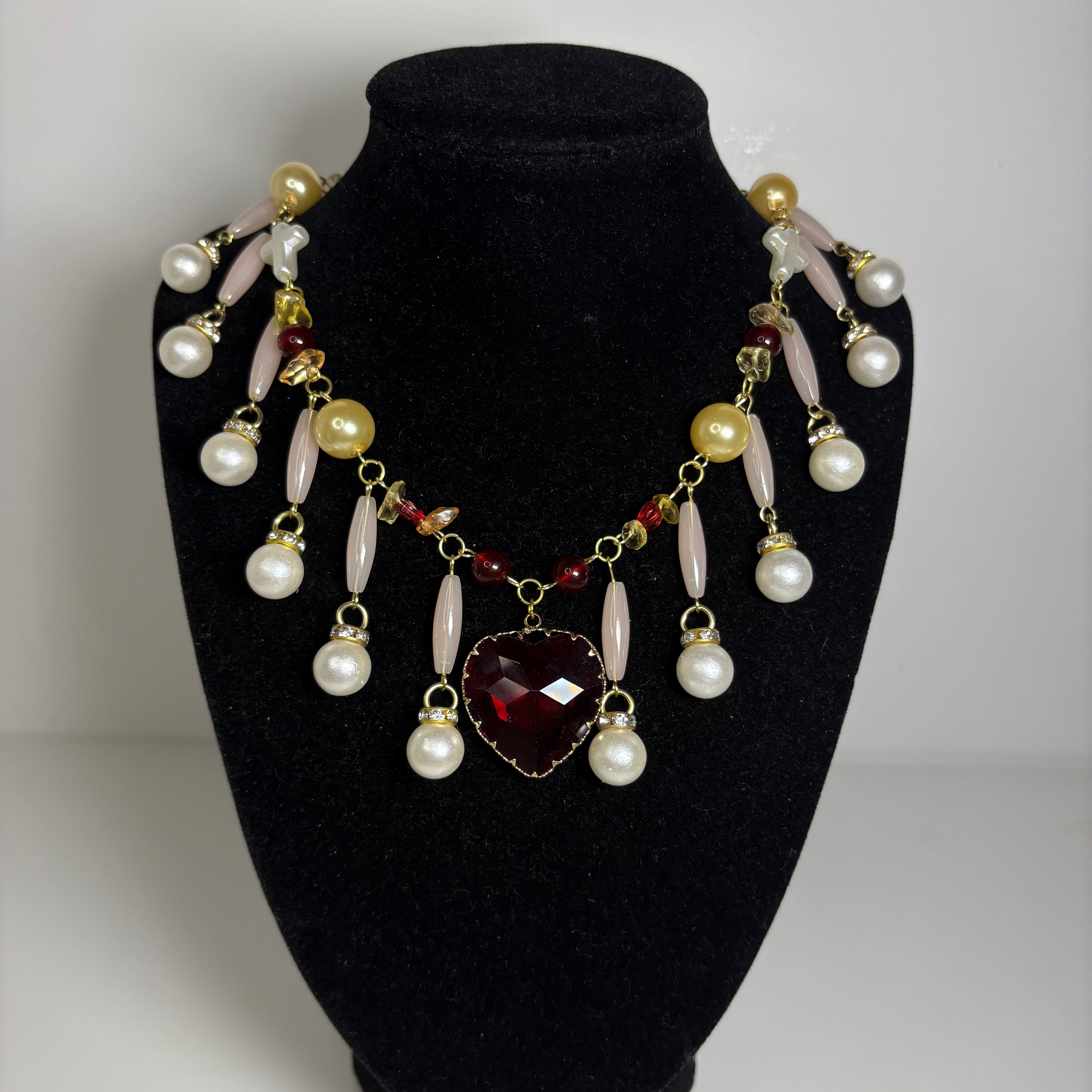 sacred heart necklace