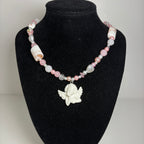 rosa angel necklace