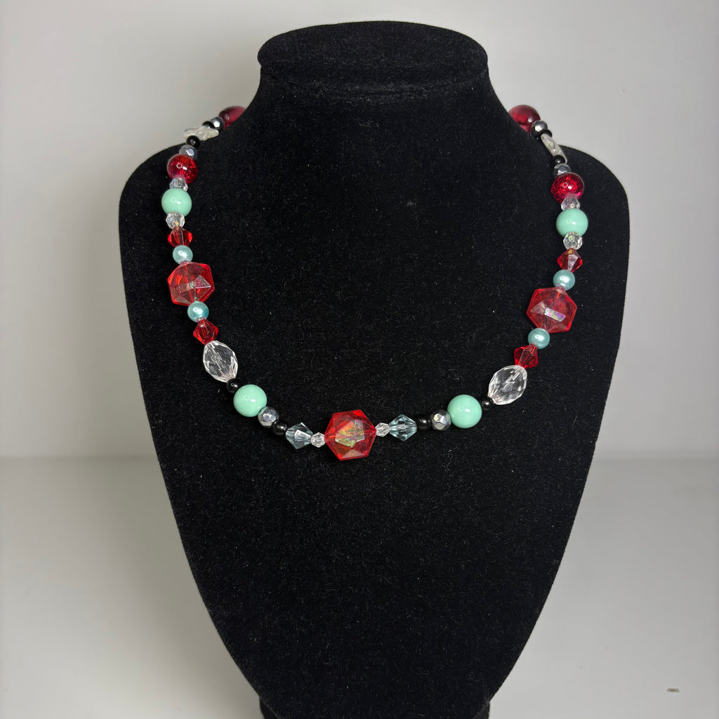 alien beaded necklace