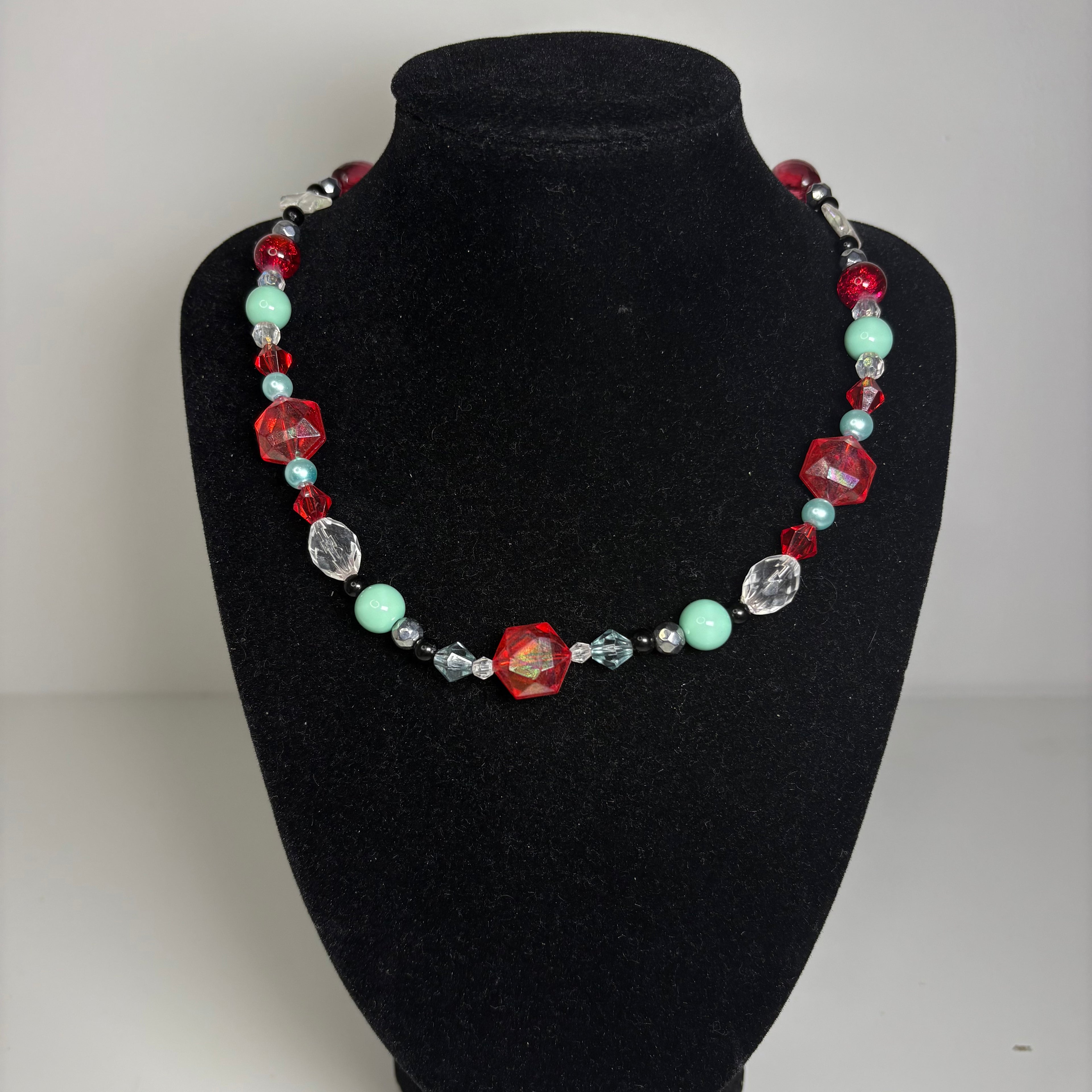 alien beaded necklace