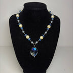 icy beaded necklace