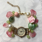 faerie working beaded watch bracelet