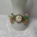 faerie working beaded watch bracelet