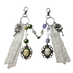 sweet valentine matching keychain set